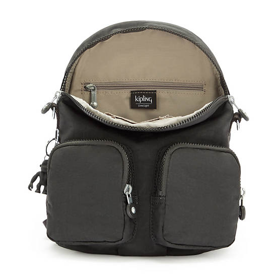 Kipling Firefly Up Convertible Ryggsäck Svarta | SE 1636MQ